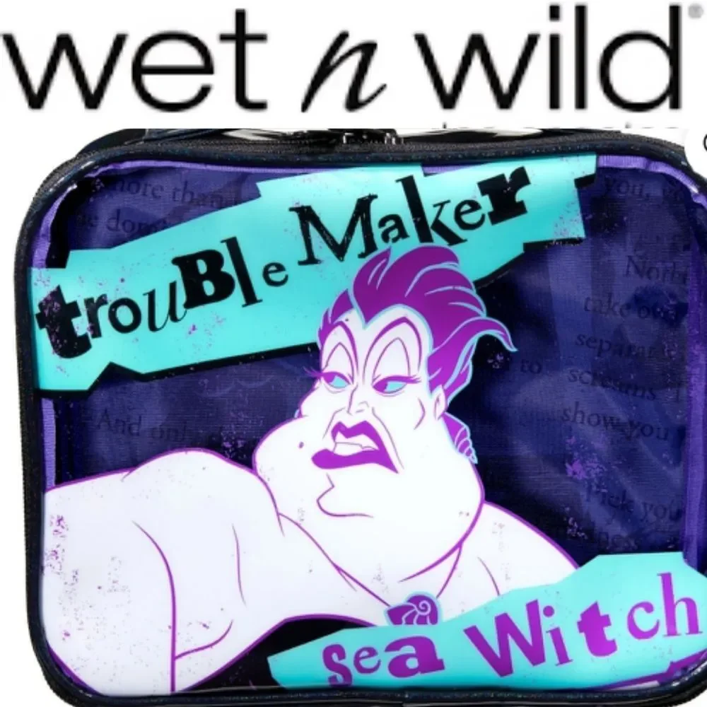 Wet-n-Wild‎ Ursula Trouble Maker Sea Witch Cosmetic Bag